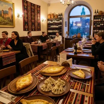 Restauracja Gruziska Krakw: Odkryj Autentyczne Smaki Gruzji pod Wawelem
